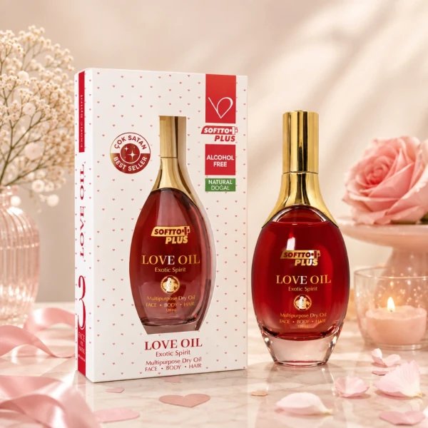 Eļļa Softto Plus Love sejai, ķermenim un matiem, 120ml
